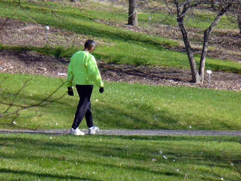man walking Susan Fluegel